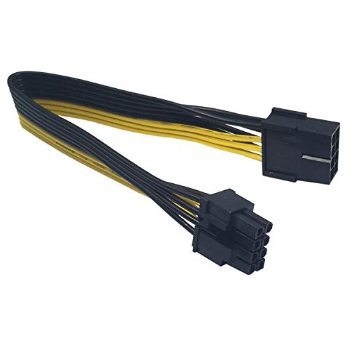 (paquete De 2) Cable De Extensión De Alimentación Pci...