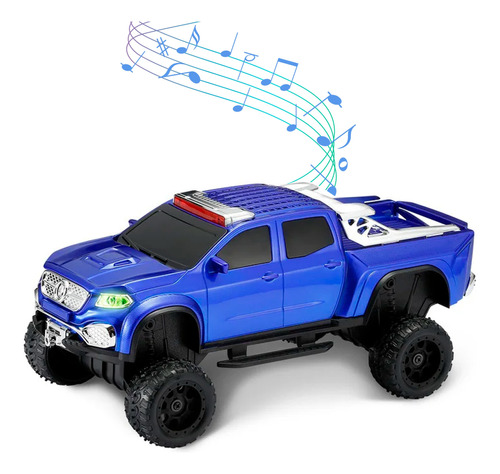 Bocina Con Forma De Camioneta 4x4 Bluetooth Aux Usb Ws-x65