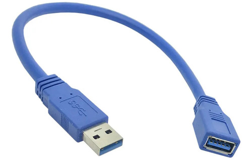 Extension Usb 3.0 Macho A Hembra 50 Cms Super Speed 5 Gbps