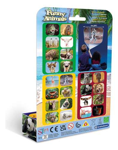 Brainstorma Juguetes Antorcha Y Proyector De Animales Divert