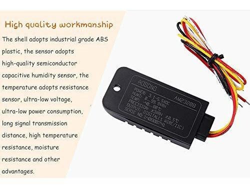 Acxico 1Pcs AM2320B Digital Temperature Humidity Sensor Module AM2301 SHT21 Single Bus//IIC Compatible Interface 4 pin for Arduino