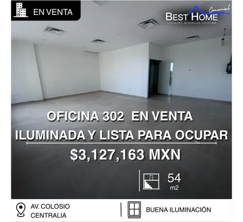 Oficina 302 En Venta De 54 M2 En Centralia, Cancún - foto 1