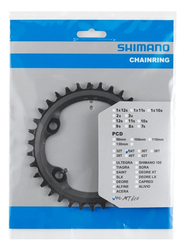 Plato Shimano Fc-mt610 30t 32t 12v