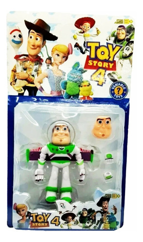 Toy Story Muñecos Buzz + Jessie Piezas Intercambiables 15cm!