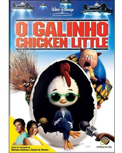 Dvd O Galinho Chicken Little - Disney - Original Lacrado 