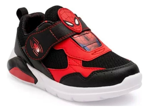 Zapatillas Spiderman Con Luces Hombre Araña Marvel Original