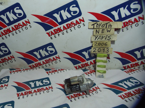 Motor De Partida Toyota New Yaris 2006-2013