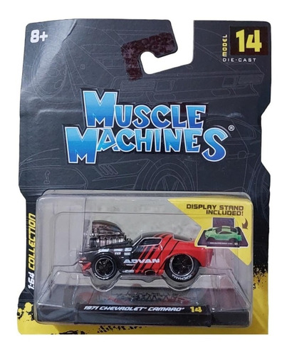 Muscle Machines - # 14 1971 Cheevrolet Camaro 1:64