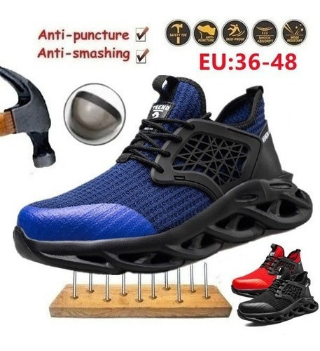 Tenis Dieléctricos Industrial Con Casquillo Para Hombre