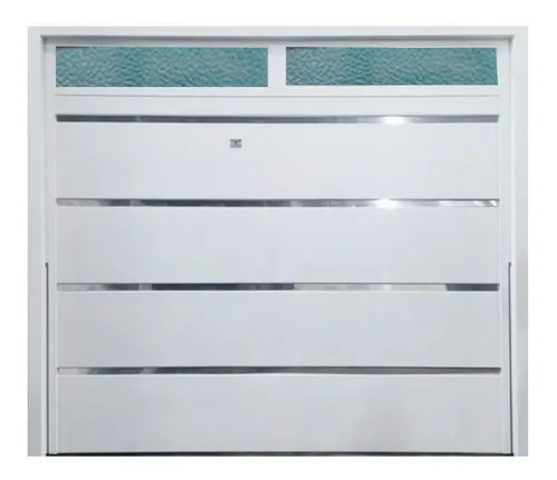 comprar Porton Levadizo 2.55 X 2.05 Con Postigos De Chapa Manual