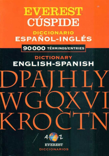 Diccionario Español - Ingles. Cuspide  -