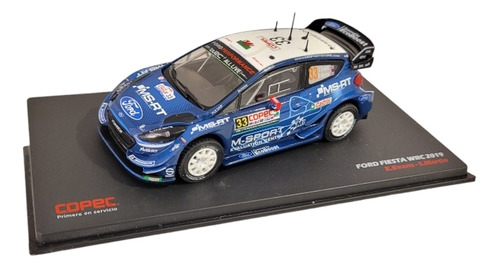 Auto De Coleccion Rally Mobil, Ford Fiesta Wrc Escala 1:43