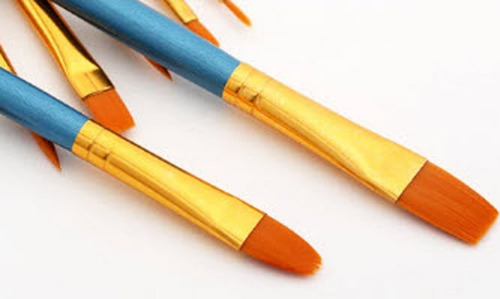 Set De Pinceles Sintéticos Beauty Star - 10 Unidades