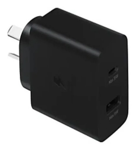 Imagen 2 de 3 de Cargador Samsung 35w Duo(usb-a, Usb-c) Carga Rapida Original