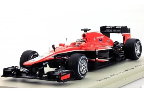 Spark F1 1/43 Marussia Mr02 Malásia 2013 Jules Bianchi #22 Spark F1 1/43 Marussia Mr02 Malásia 2013 Jules Bianchi #22