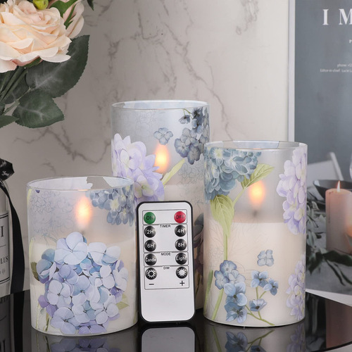 Vela Para Halloween Dromance Velas De Cristal De Hortensia S