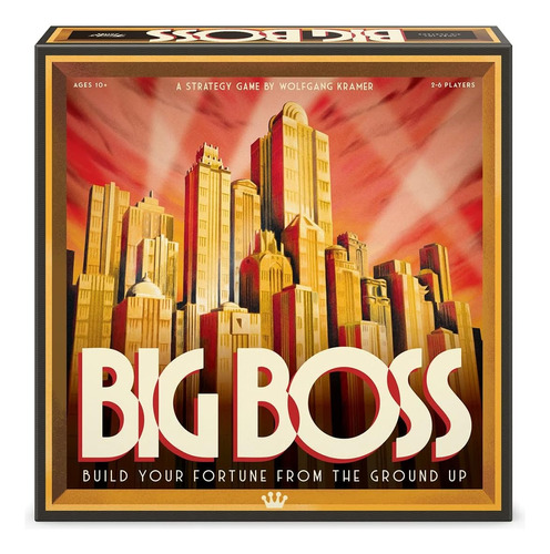 Juego De Mesa Big Boss Versión Inglés