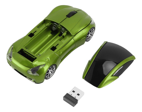 Ratón Con Forma De Coche Para Pc Sport Inalámbrico 1600 Dpi