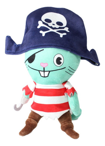 Happy Tree Friends Russell Pirate Rabbit Peluche Muñeca 25cm