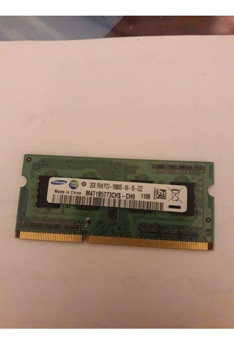 Memoria Ram Ddr3 2gb Samsung Precio Charlable