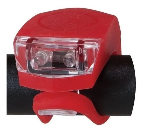 Linterna Klik Bicicleta Led Roja O Blanca Destellado