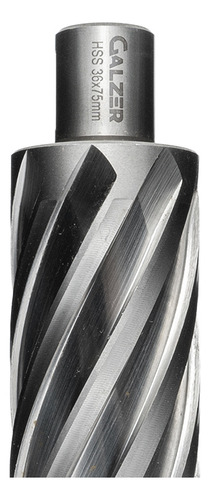 Broca Anular Hss Copo 36x75mm / Encaixe Tipo Weldon 19mm