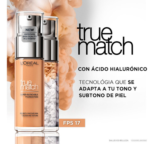 Base De Maquillaje Líquida L'oréal Paris Truesable 5n - 30ml