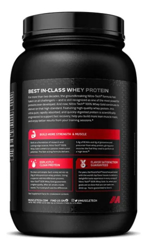 Nitro Tech 2lb Muscletech Whey Protein Aislada C/creatina Chocolate