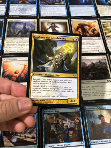 Deck Pauper Magos Azorius Auras Magic The Gathering L72 L72 Inglês E Português (Usado)