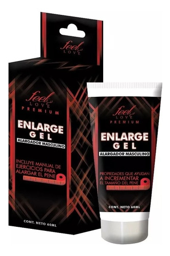 Gel Enlargador De Pene Ereccion Firme Buen Tamaño No Precoz