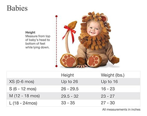 Disfraz Fun World Lil' Monster Unisex Para Bebés Pequeños, R