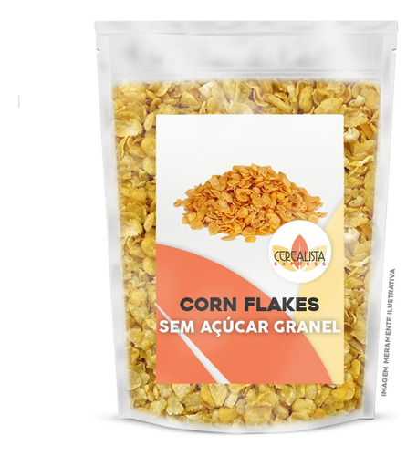 Corn Flakes Sem Adição De Açúcar Alcafoods 2kg - Promoção