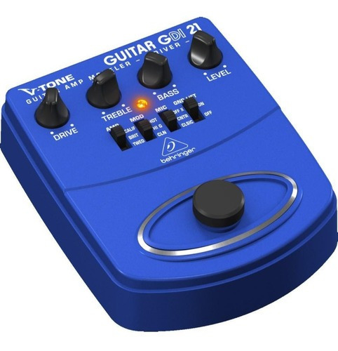 Pedal Behringer Gdi21 V-tone Guitarra Simulador Amplificador