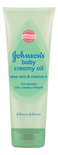 Creme Corporal Johnson's  Baby Aloe & Vitamin E Importado 