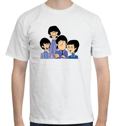 Playera The Beatles - Saturday Morning Cartoon - Bandas De R