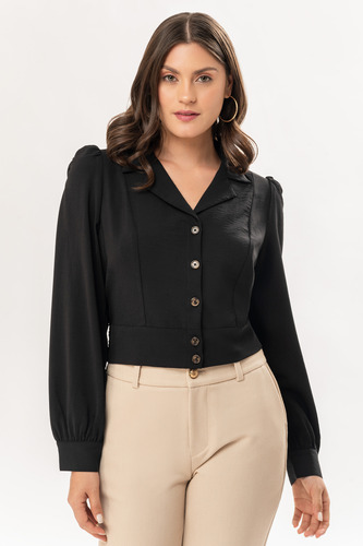 Camisa Renata - Negro