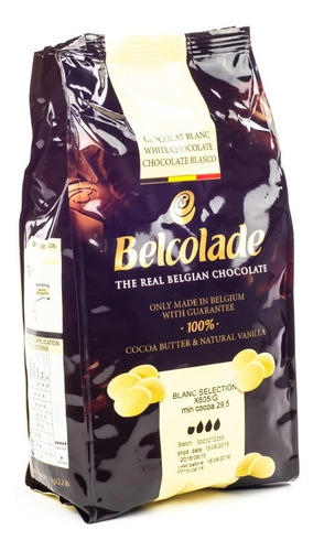 Chocolate Belcolade Blanco 30%