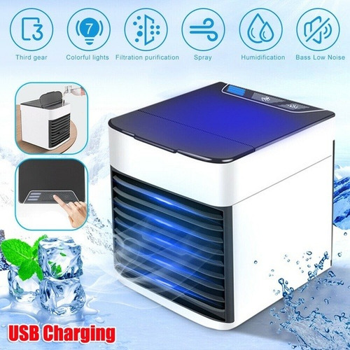 Aire Acondicionado Pequeño Usb Para Escritorio, Auto