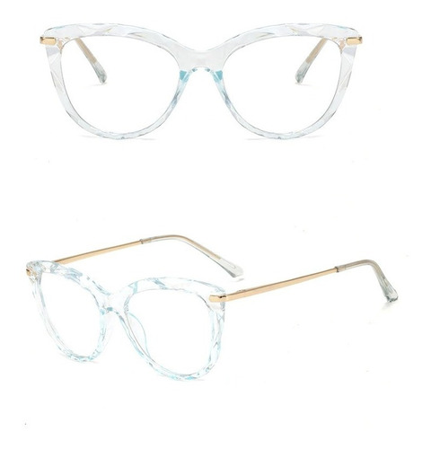 N Montura Marco Gafas Para Lente Formulado Mujer