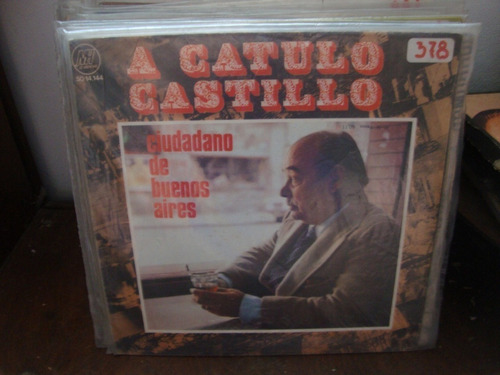 Vinilo Catulo Castillo Ciudadano De Buenos Aires T2