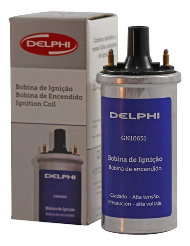 Bobina De Ignição Delphi Gn10651 Vw Brasilia, Fusca-cód.8510