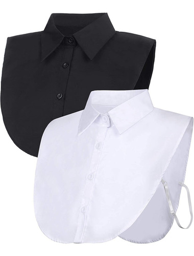 Tatuaje Falso Collar Camisa Para Mujer, 2 Unidades, Cuello D