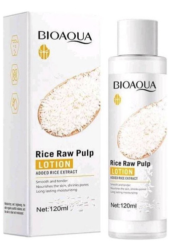 Tónico Facial De Arroz Bioaqua 120ml Todo Tipo De Piel