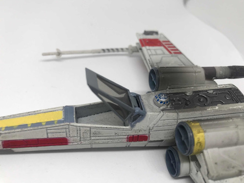 Star Wars Luke Red X Wing Fighter R2-d2 With Damage Origina (Usado)