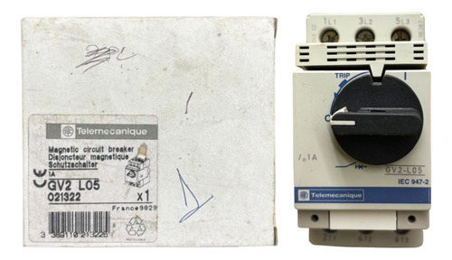 Disjuntor Motor Magnético Gv2l05 1a 50ka Telemecanique