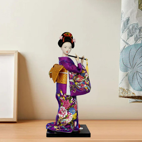 Muñecas Japonesas De Kimono De Geisha, Estatua De Estilo I