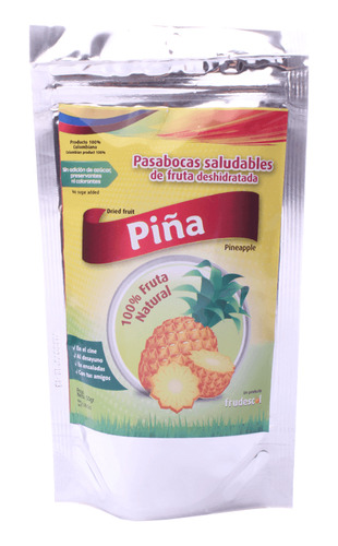 Fruta Deshidratada Piña Bolsa X 50 Gr.