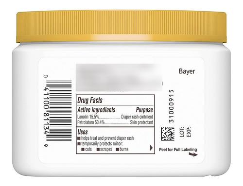 Imagen 2 de 6 de Crema A+d Antipañalitis Prevencion Pañalitis 454 Grs A&d