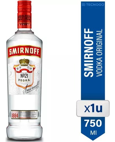 Vodka Smirnoff 700ml- Berlin Bebidas