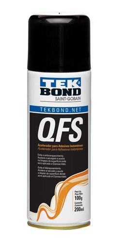 Acelerador Qfs Para Colas De Cianocrilato Tekbond 200ml